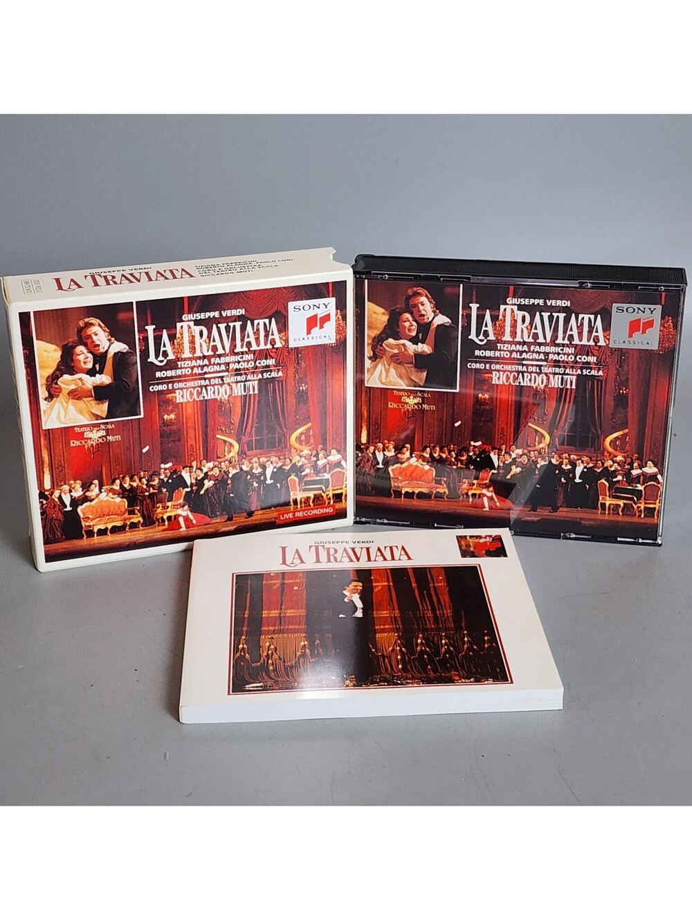 Giuseppe Verdi: La Traviata - Riccardo Muti, Sony Classical 2CD Set w/ Slipcase